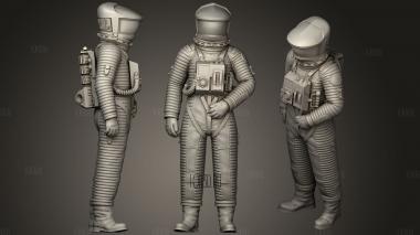 2001 Space Odyssey Astronaut stl model for CNC